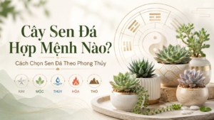Tìm hiểu cây sen đá hợp mệnh nào tại Tiệm Sen Đá?